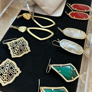 Bundle of 5 pairs of Kendra Scott Earrings